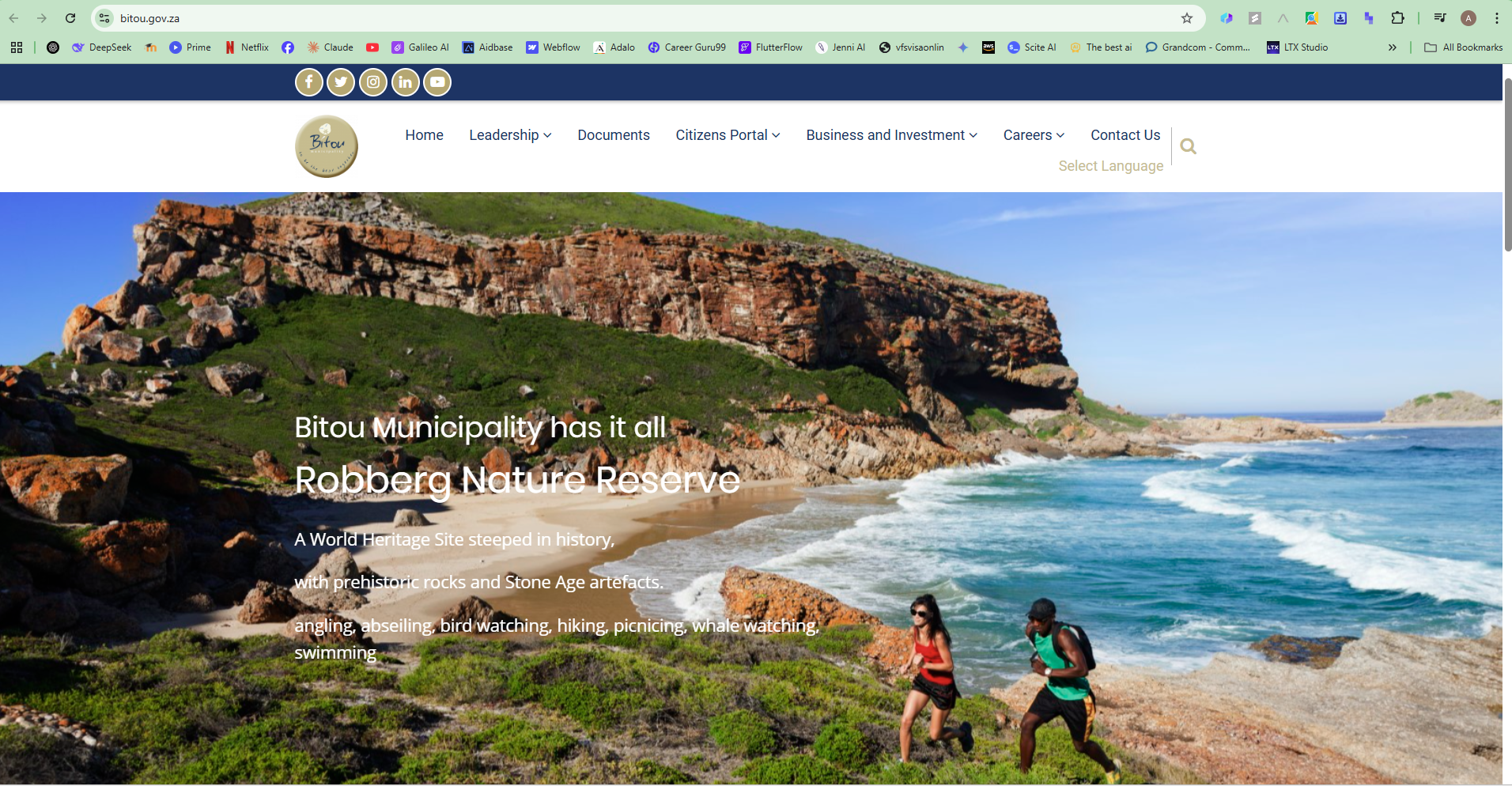 Bitou Municipality Website